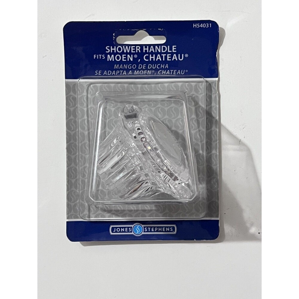 Jones Stephens Tub Shower Knob Handle Chateau Teardrop Single Handle NEW